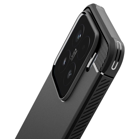 Spigen Rugged Armor - Etui pour Xiaomi 15 (Noir mat)