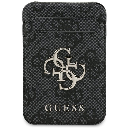ETUI DO IPHONE 17 PRO do MAGSAFE GUESS + PORTFEL MAGNETYCZNY ZESTAW CZARNY