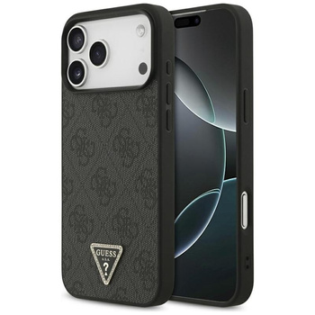 ETUI DO IPHONE 17 PRO MAX do MAGSAFE GUESS CZARNE ORYGINALNE ELEGANCKIE