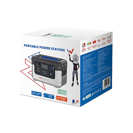 Wonder Wx2400 Power Station - Hordozható erőmű 1200W 270000 mAh (fekete)