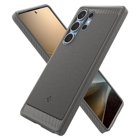 Spigen Rugged Armor Mag MagSafe - Case for Samsung Galaxy S25 Ultra (Marble Grey)