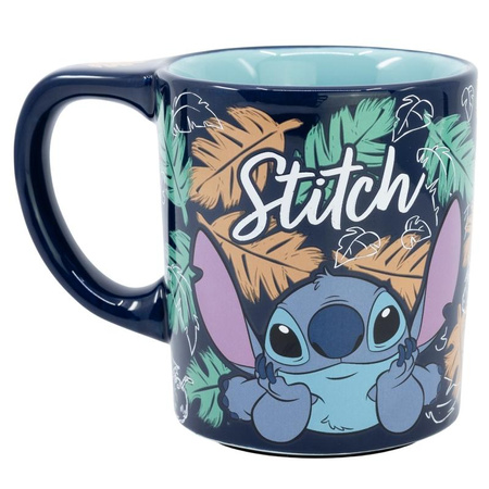 Disney Stitch - Visszafordíthatatlan cseppálló kerámia bögre az Ohana kollekcióból 300ml