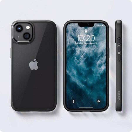 Spigen Ultra Hybrid - Coque pour iPhone 13 Mini (Noir)