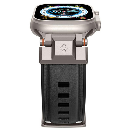 Spigen DuraPro Armor PU - Řemínek pro Apple Watch 42/44/45/49 mm (černý)