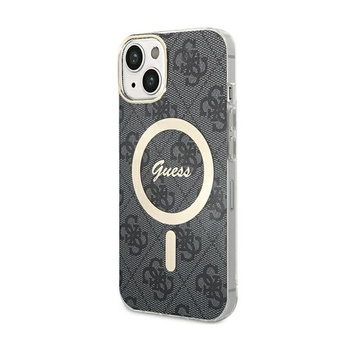 Guess 4G MagSafe - étui pour iPhone 15 (noir)