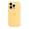Apple Silicone Case - Silicone Case with MagSafe for iPhone 14 Pro (pale yellow)