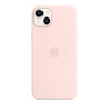 Apple Silicone Case - Silikonowe etui z MagSafe do iPhone 14 Plus (kredowy róż)