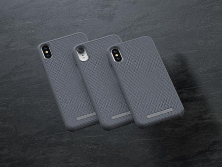 Nordic Elements Original Idun - Material Case for iPhone Xs Max (Mid Grey)