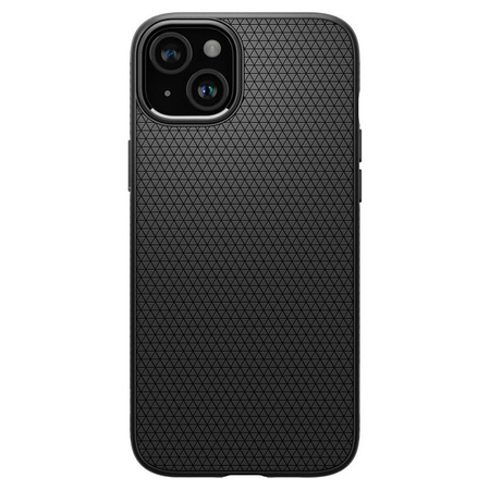 Spigen Liquid Air - Etui do iPhone 15 Plus (Matte Black)