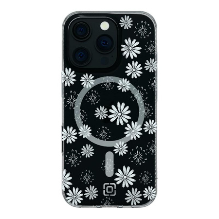 Incipio Forme MagSafe - iPhone 16 Pro Case (Ditzy Floral Silver)