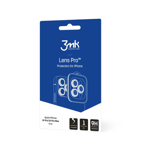 3mk Objektivschutz Pro - Kameralinsenglas für iPhone 14 Pro / iPhone 14 Pro Max