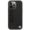 BMW Leather Hot Stamp MagSafe - iPhone 14 Pro Max Case (Black)