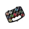 Topwrite - Set von Acrylfarben mit Glitter 12 Farben + Pinsel