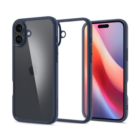Spigen Ultra Hybrid - pouzdro pro iPhone 16 (námořnická modrá)