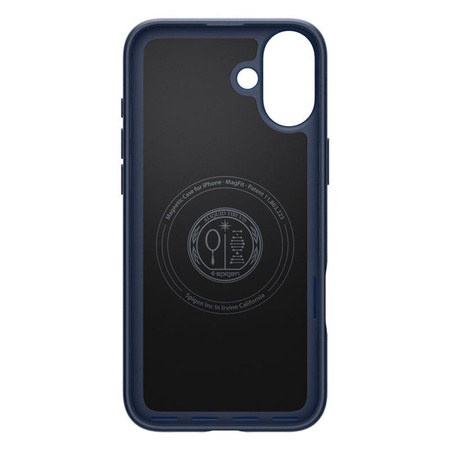 Spigen Thin Fit MagSafe - Hülle für iPhone 16 (Marineblau)