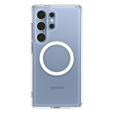 Spigen Ultra Hybrid MagSafe - Case for Samsung Galaxy S25 Ultra (Clear / White)