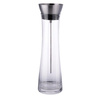 Carafe en verre avec picots de fruits 1,1 l