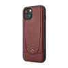 Mercedes Leather Urban Line - iPhone 15 Case (red)