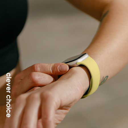 Crong Liquid - Armband für Apple Watch 38/40/41/42mm (Straw)