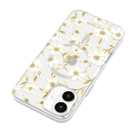 Kate Spade New York Protective Gems MagSafe - pouzdro pro iPhone 16 Plus (Sunshine Floral)