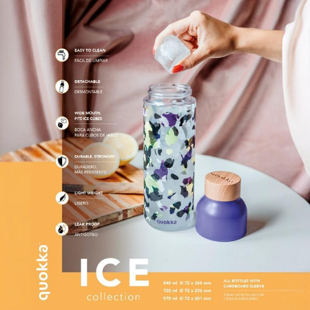 BUTELKA NA WODĘ DO SZKOŁY BPA FREE, do Pracy, Wytrzymała Ecozen, 840 ml