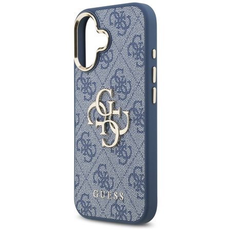 Guess 4G Big 4G Classic Logo - Case iPhone 17 (Blau / Gold)