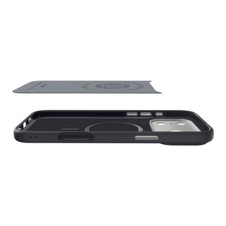 ETUI DO IPHONE 17 PRO do MAGSAFE SPIGEN NANO ORYGINALNE CZARNE CASE