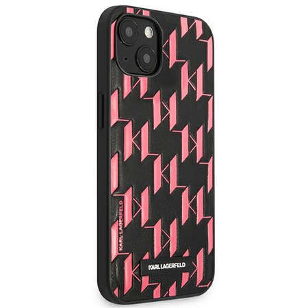 Karl Lagerfeld Monogram Plaque - iPhone 13 Case