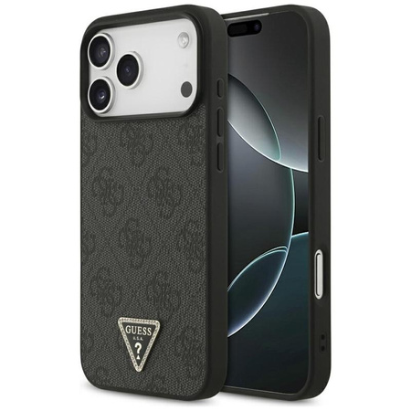 ETUI DO IPHONE 17 PRO MAX do MAGSAFE GUESS CZARNE ORYGINALNE ELEGANCKIE