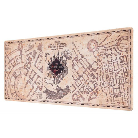 Harry Potter - Herní podložka XXL Huncwot mapa (80 x 35 cm)