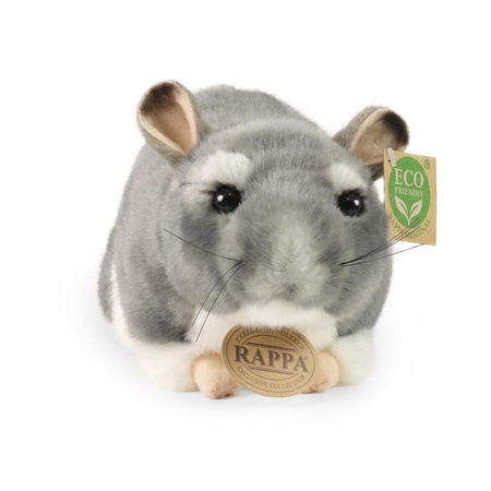 MASKOTKA PLUSZOWA SZYNSZYLA REALISTYCZNA 22 cm RAPPA ECO PLUSZAK DZIECKA