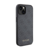 Guess 4G Metall Gold Logo - iPhone 15 Plus Tasche (grau)