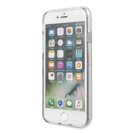 Guess 4G Glitter - Coque iPhone SE 2020 / 8 / 7 (Or)