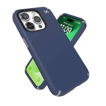 Speck Presidio2 Pro Magsafe - pouzdro pro iPhone 15 Pro (pobřežní modrá / prachově šedá / bílá)
