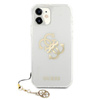 Guess 4G Big Logo Charm - iPhone 11 Case (gold charms)