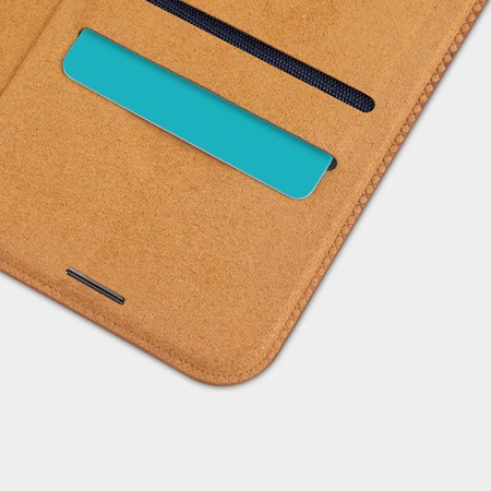 Nillkin Qin Leather Case - Etui Apple iPhone 12 Pro Max (Black)