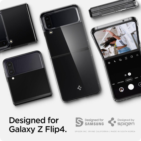 Spigen Airskin - Etui do Samsung Galaxy Z Flip 4 (Przezroczysty)