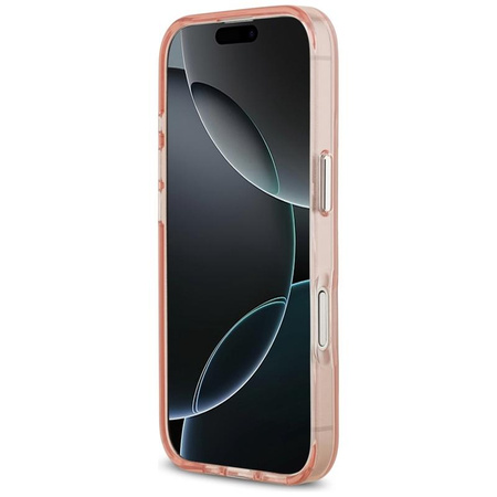 Karl Lagerfeld IML Aquarelle Choupette & Logo MagSafe - Hülle für iPhone 17 (rosa)