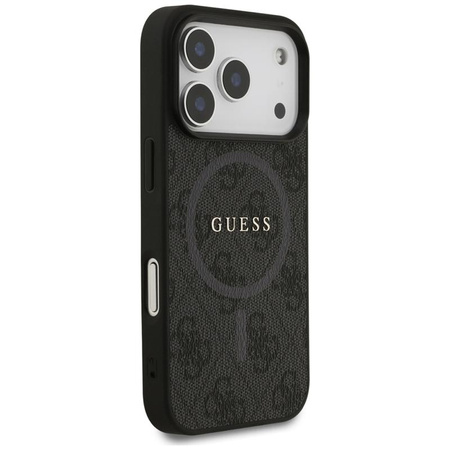 ETUI DO IPHONE 17 PRO do MAGSAFE GUESS CZARNE MAGNETYCZNE ELEGANCKIE CASE