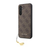 Guess 4G Charms Collection - Samsung Galaxy A54 5G tok (barna)