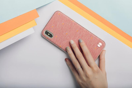 Moshi Vesta - Pouzdro pro iPhone Xs Max (Macaron Pink)