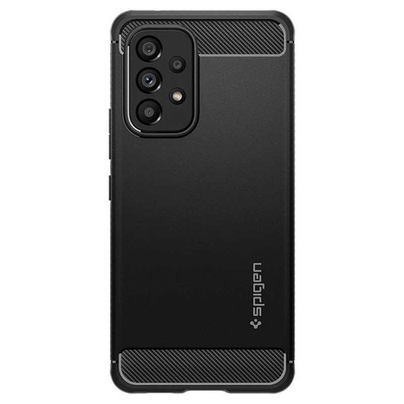 Spigen Rugged Armor - Schutzhülle für Samsung Galaxy A53 5G (Schwarz)