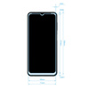 Crong 7D Nano Flexible Glass - Non-breakable 9H hybrid glass for the entire screen of the Samsung Galaxy M13