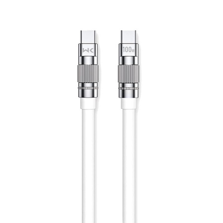 WEKOME WDC-188 Wingle Series - Připojovací kabel USB-C na USB-C 100W s rychlým nabíjením 1 m (bílý)