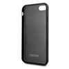 Guess Dupla rétegű csillogó tok Peony G - iPhone SE 2020 / 8 / 7 tok (fekete)