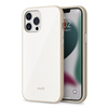 Moshi iGlaze Slim Hardshell Case - Coque pour iPhone 13 Pro Max (système SnapTo) (Pearl White)