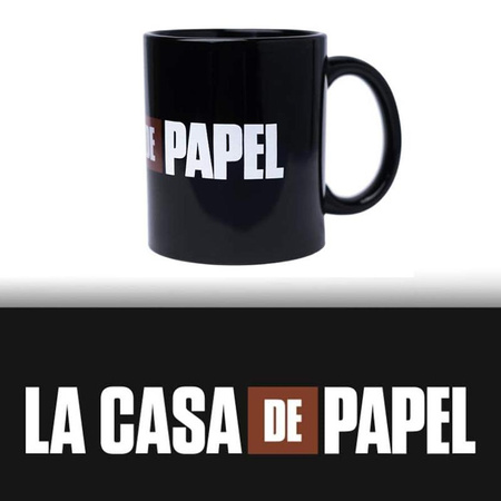 Dom z Papieru - Kubek ceramiczny w pudełku prezentowym 330 ml (La Casa De Papel Logo)