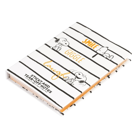 Snoopy - A6-os öntapadós jegyzetfüzet a Lazy Days kollekcióból