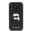 Karl Lagerfeld Monogram Karl Head Pin - iPhone 16 Case (black)