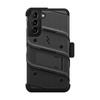 ZIZO BOLT Series - Étui blindé pour Samsung Galaxy S22+ avec écran en verre 9H + étui avec support (noir)